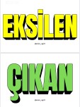 EKSİLEN - ÇIKAN BULMA