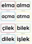 HIZLI OKUMA KELİMELER