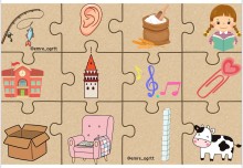 OKU - BİRLEŞTİR - PUZZLE TAMAMLA