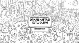 Orman haftası boyama