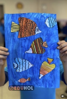 DESENLİ BALIK( zemin kısmı)