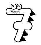 7 sayısını öğreniyorum