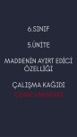 Cevap anahtarı