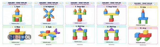 GEOMETRİK CİSİMLERLE EQUILIBRIO MACERASI