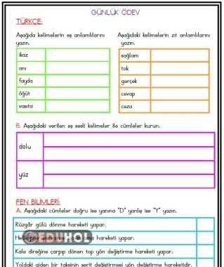 Günlük Ödev