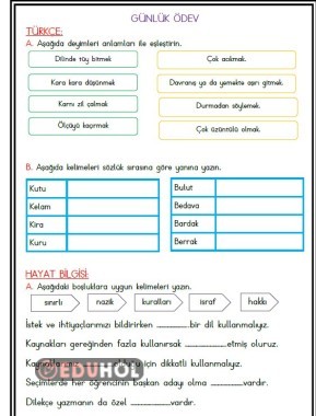 Günlük Ödev