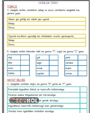 Günlük Ödev