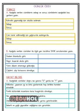 Günlük Ödev