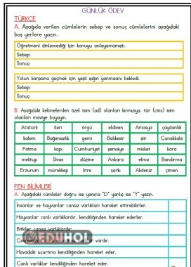 Günlük Ödev
