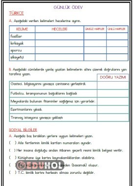Günlük Ödev