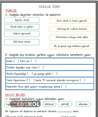Günlük Ödev