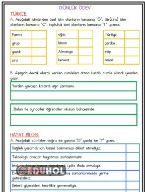 Günlük Ödev