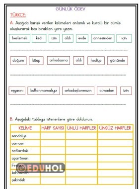 Günlük Ödev