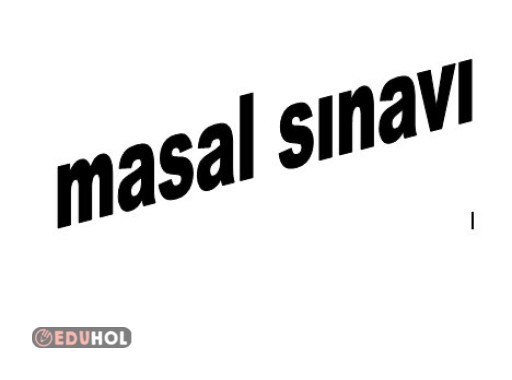 masal ve destanlarımız 2.dönem 1. yazılı