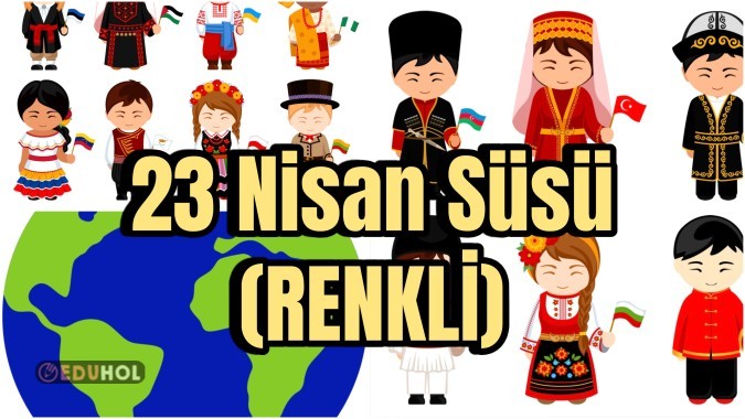 23 Nisan için sınıfımızı süslüyoruz. 🥳 RENKLİ
