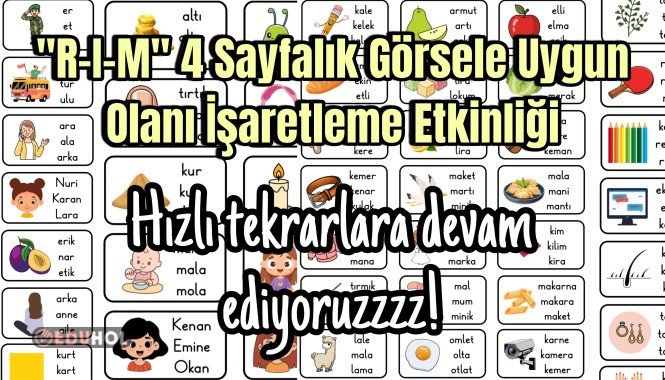 Bu hafta 2. Grup harflerini hızlıca bi’ tekrar etsek mi?