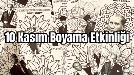 10 Kasım Boyama Etkinliği