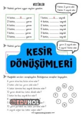 Kesir Dönüşümleri 2