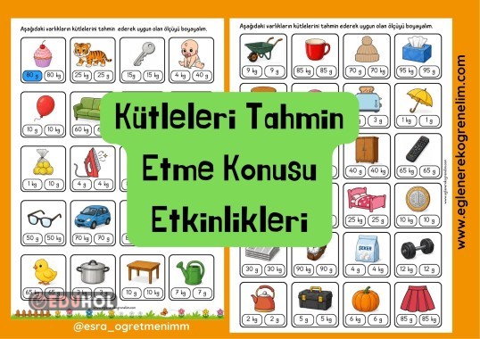 Kütleleri Tahmin Etme
