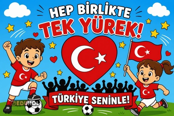 Milli Takıma Destek Boyama Sayfası