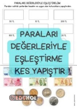 Paraların Değerini Bul Kes Yapıştır