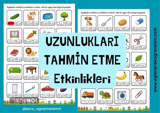 Uzunlukları Tahmin Etme