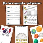 çiz kes yapıştır