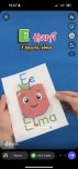 E harfi 3 boyutlu elma