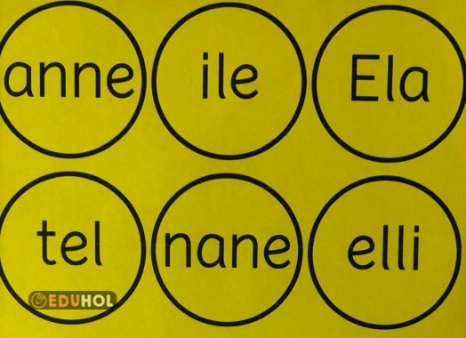 İlk Harf Grubu Kelimeler