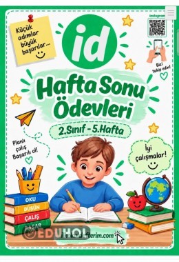 2.Sınıf Hafta Sonu Ödevleri - 5.Hafta