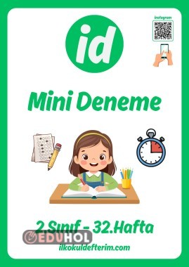 2.Sınıf Mini Deneme - 32.Hafta