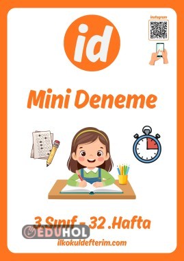 3.Sınıf Mini Deneme - 32.Hafta
