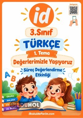3.Sınıf Türkçe Süreç Değerlendirmesi - 1.Tema