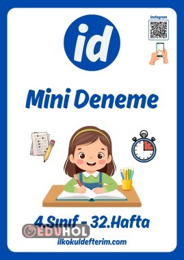 4.Sınıf Mini Deneme - 32.Hafta