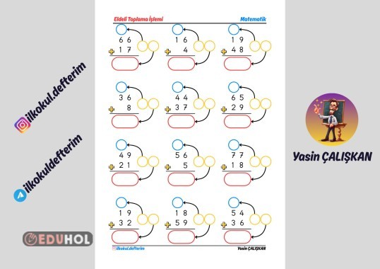 Eldeli Toplama İşlemi (Orta Seviye)