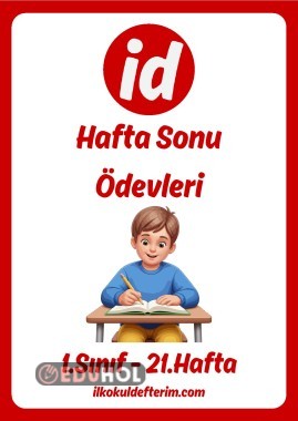 Hafta Sonu Ödevleri - 21.Hafta