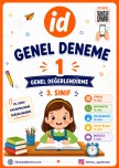 3.Sınıf Genel Deneme Sınavı - 1