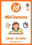 3.Sınıf Mini Deneme - 32.Hafta
