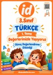 3.Sınıf Türkçe Süreç Değerlendirmesi - 1.Tema