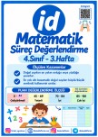 4. Sınıf Matematik 3. Hafta süreç değerlendirme