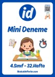 4.Sınıf Mini Deneme - 32.Hafta