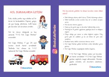 Acil Durumlarda İletişim konulu defter notları