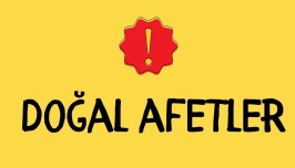 5. Sınıf Doğal Afetler Afişleri