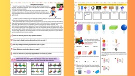 Okuma anlama , Geometrik Cisimler(2sayfa)