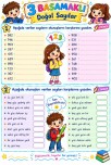 3.Sınıf - 3 Basamaklı Doğal Sayıların Okunuşu ve Yazılışı