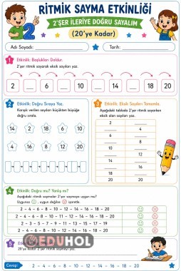 İkişer ritmik sayma