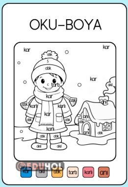 ı Sesi Okuma-Boyama