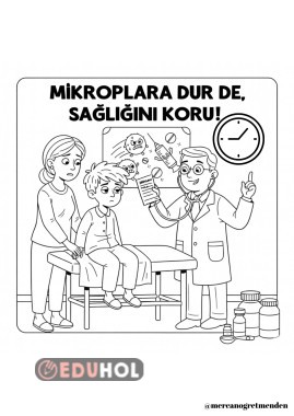 Ben sağlıklı çocuğum sözlük özgürlüktür boyama