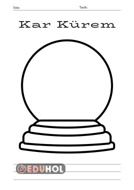 Küre içine resim çizme