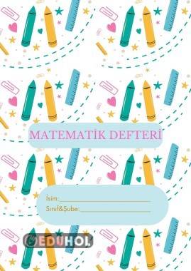 Matematik defteri ilk sayfa